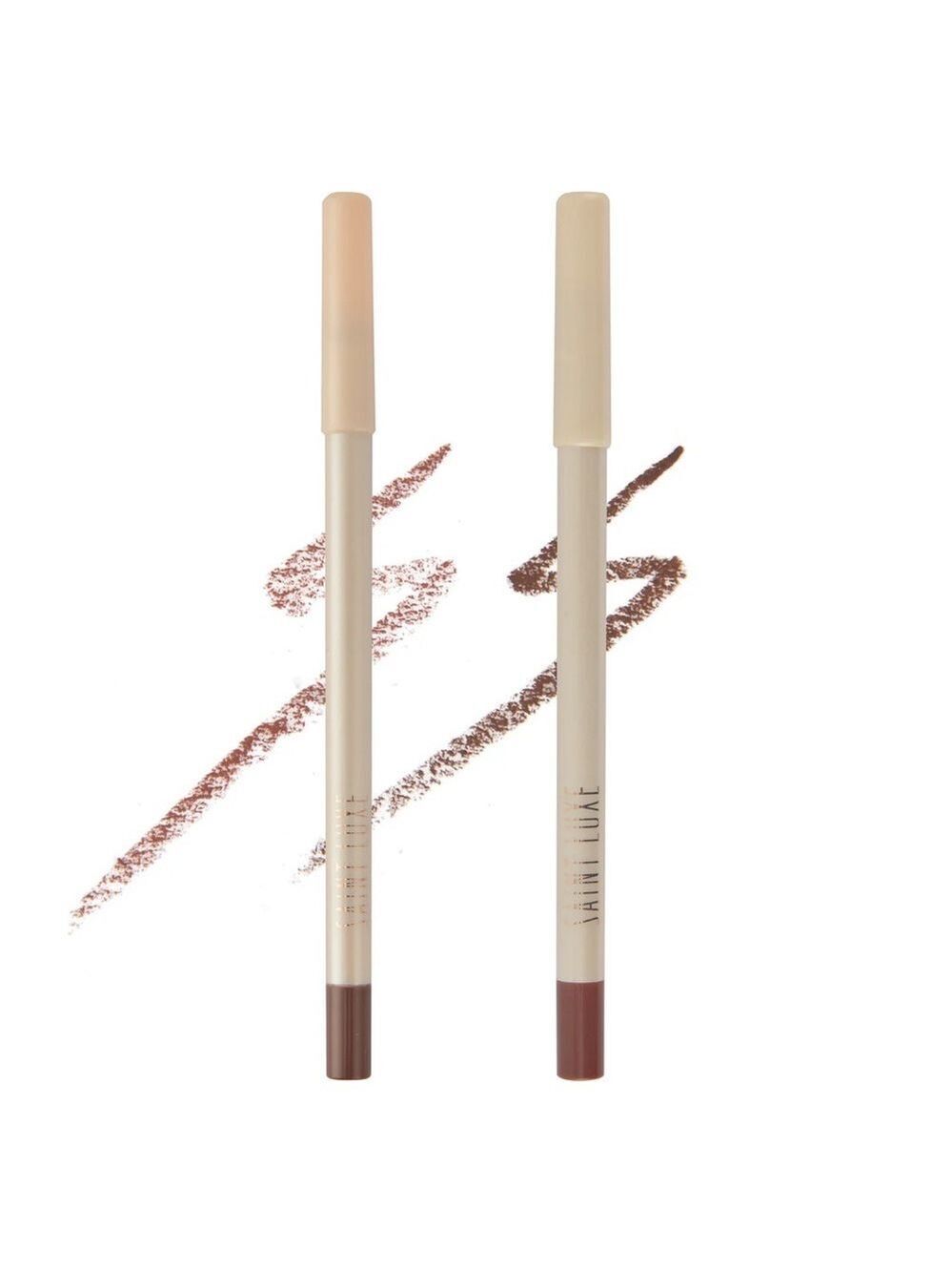 NIB Saint Luxe Limited Edition Gel Lip Liner Duo in Secret Admirer & Love Letter